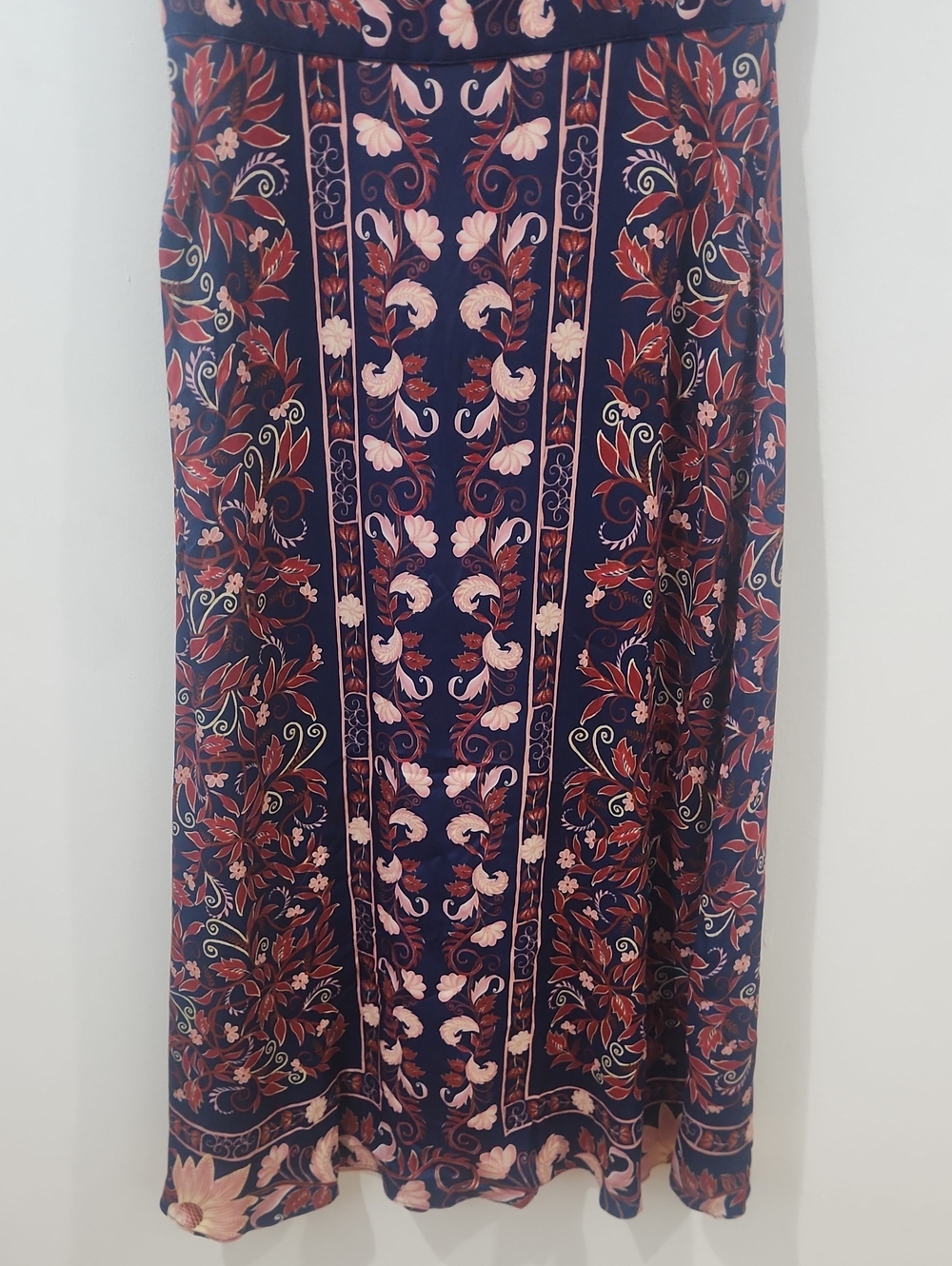 Farm Rio Boho Floral Scarf Midi Dress - Picture 11 of 15